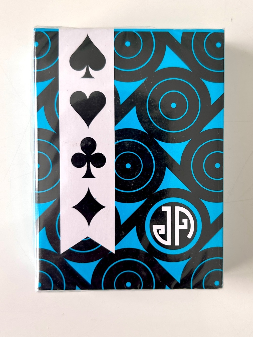 Jonathan Adler Playing Cards Deck New Sealed Modern Designer Blue Black